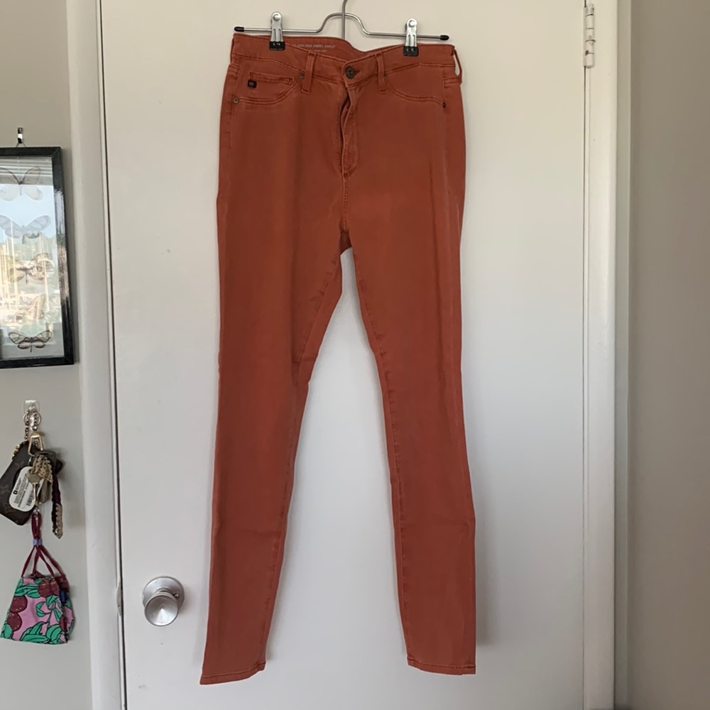 Gently worn Anthropologie High Rise Abbey Ankle Skinny Jeans